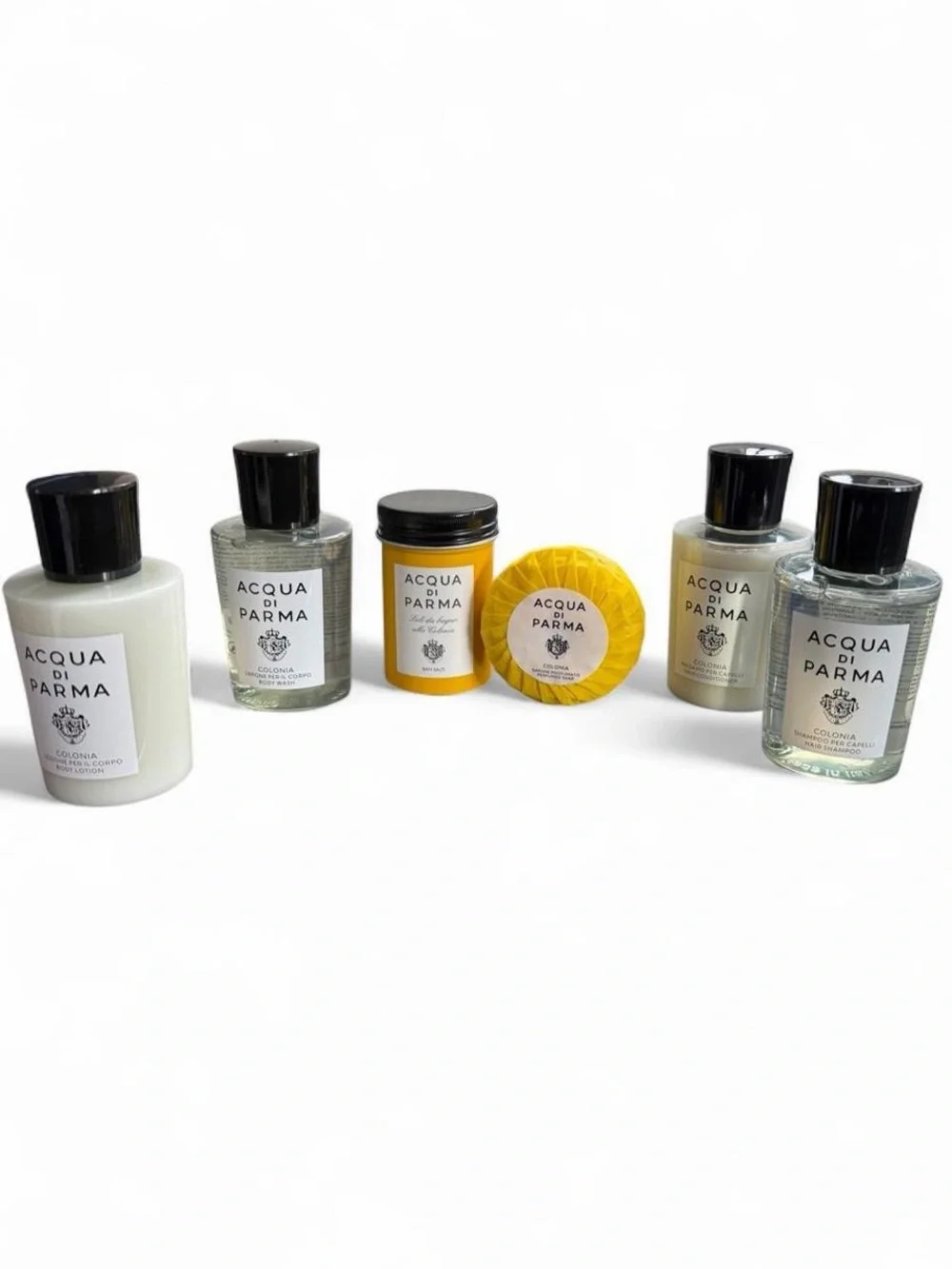 Acqua Di Parma Colonia Bath & Body 6 pack travel size Set (75ml)